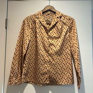 Vintage Print Blouse